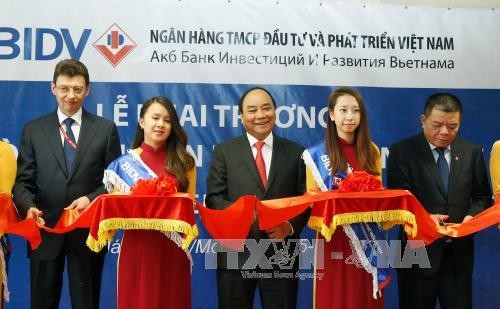 Премьер Вьетнама принял участие во вьетнамо-российском бизнес-форуме  - ảnh 1
